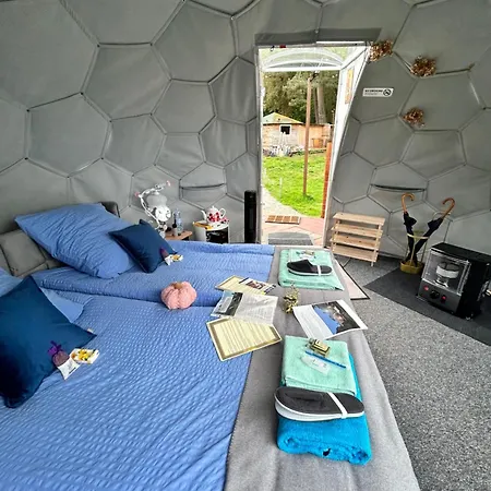 럭셔리텐트 Eco Iglu The Secret Of Comfort 5 Stars Milmersdorf