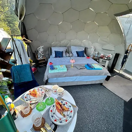 럭셔리텐트 Eco Iglu The Secret Of Comfort 5 Stars Milmersdorf
